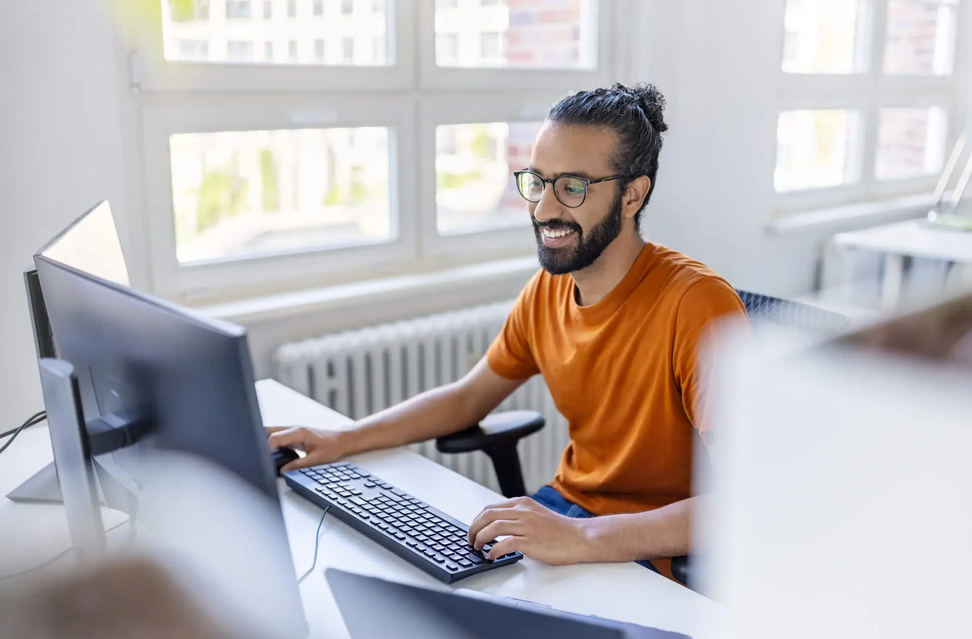 Hintergrundbild - IT-Jobs, die zu Dir passen.