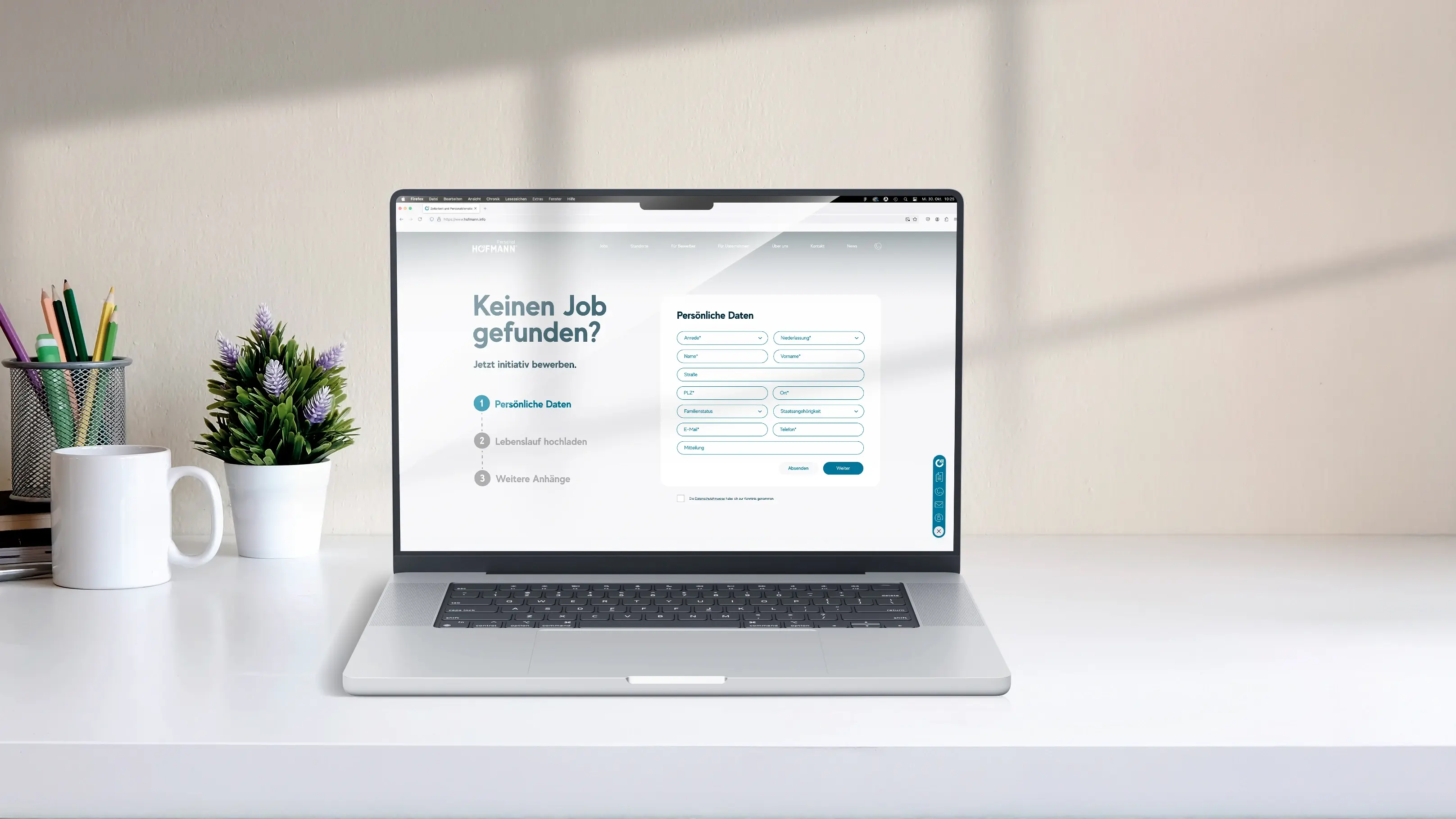 Hintergrundbild - Die Initiativbewerbung