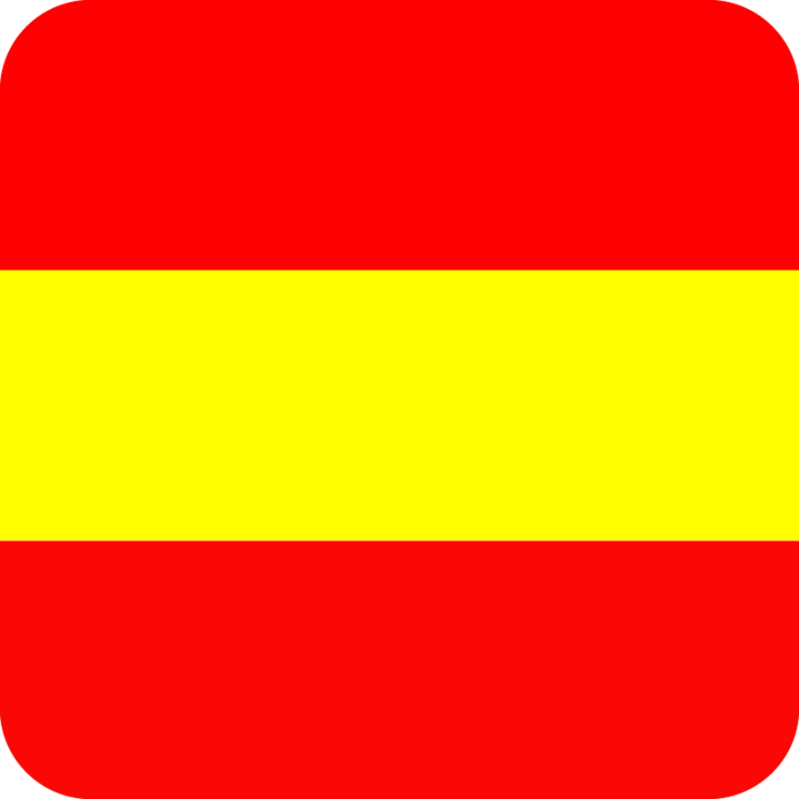 Spanien Flagge, repräsentiert Zeitarbeit bei Hofmann Personal in Spanien.